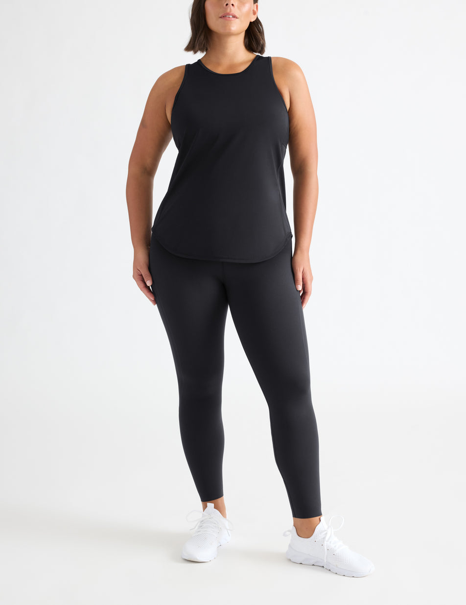 Knix Momenta Active Tanks Black | ENZLOI-094