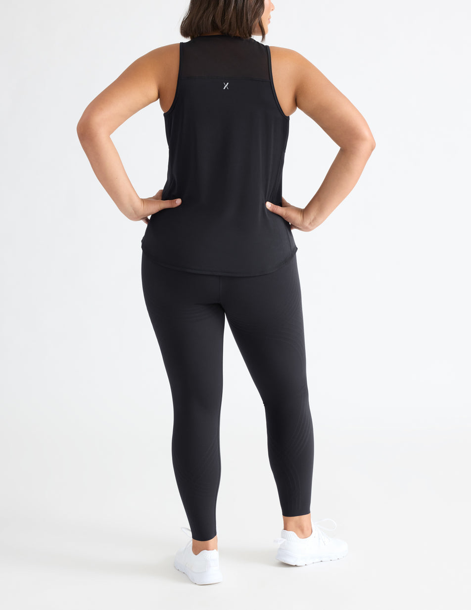 Knix Momenta Active Tanks Black | ENZLOI-094