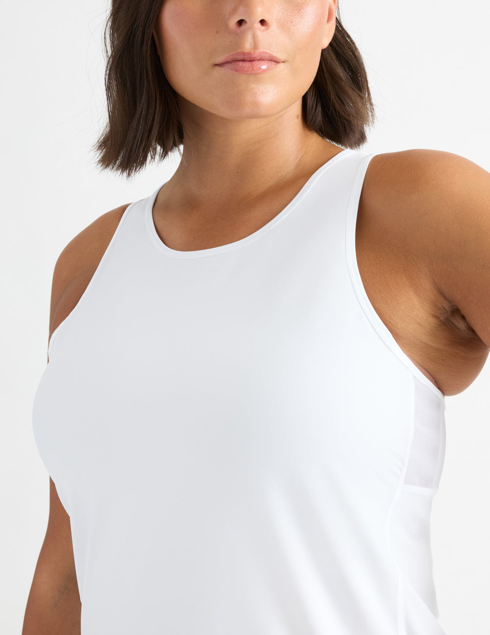 Knix Momenta Active Tanks White | OKQXZW-385