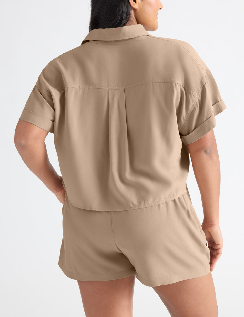 Knix Poolside Shirts Apricot | SKVGYT-743