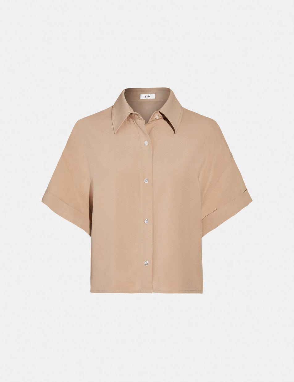 Knix Poolside Shirts Apricot | SKVGYT-743