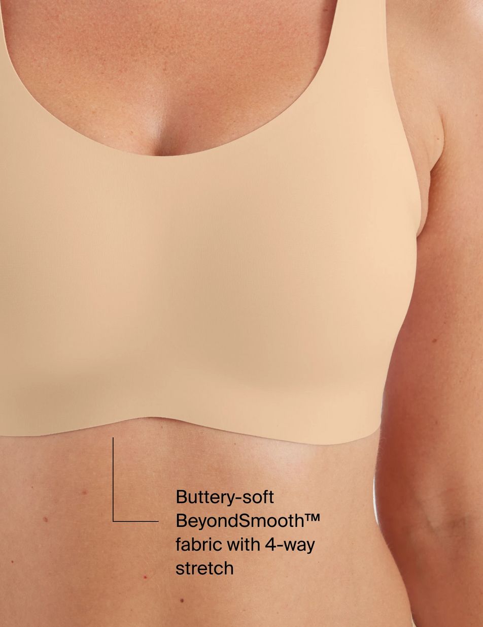 Knix Revolution Adjustable Pullover Bras Beige | BXIFZJ-495