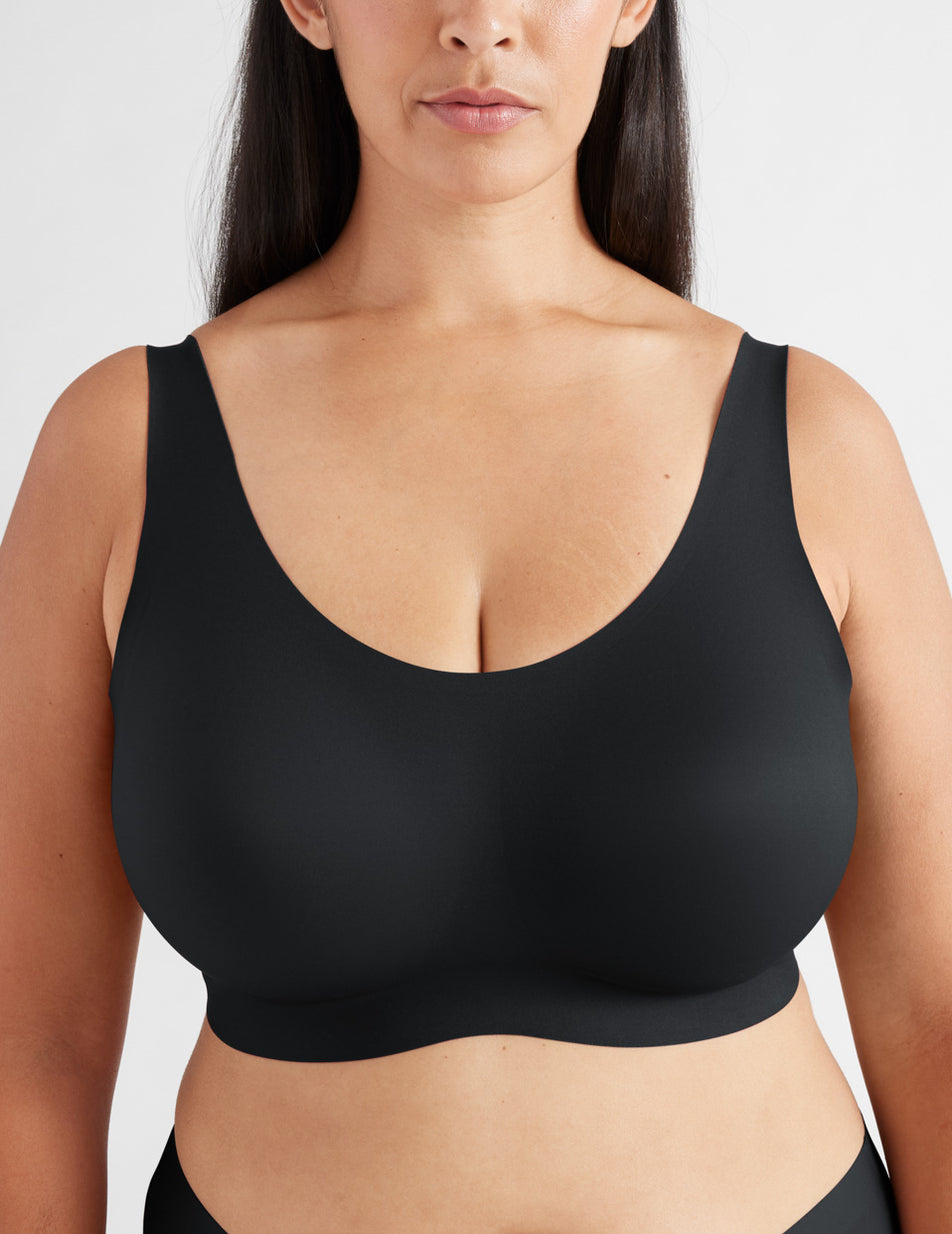 Knix Revolution Adjustable Pullover Bras Black | EJAGFB-905