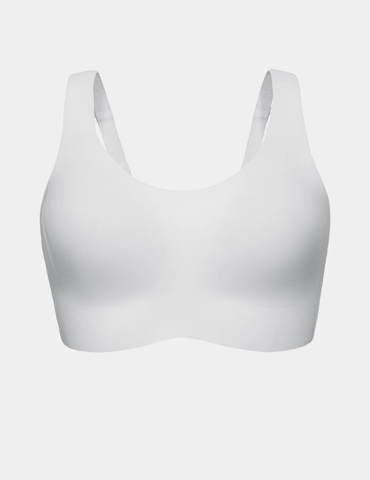 Knix Revolution Adjustable Sports Bras White | QWZKBG-416