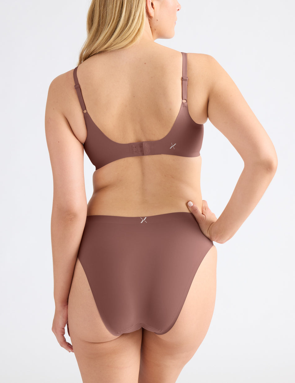 Knix Revolution Shadow Mesh Bras Brown | JEHSNM-701