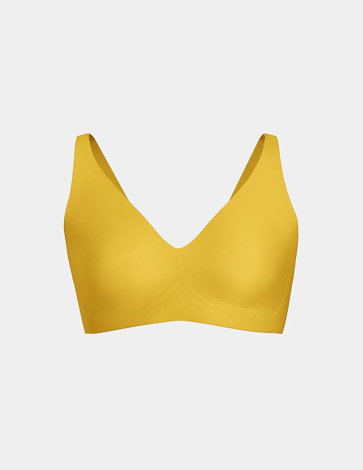 Knix Revolution V-Neck Bras Yellow | RXFNAV-697