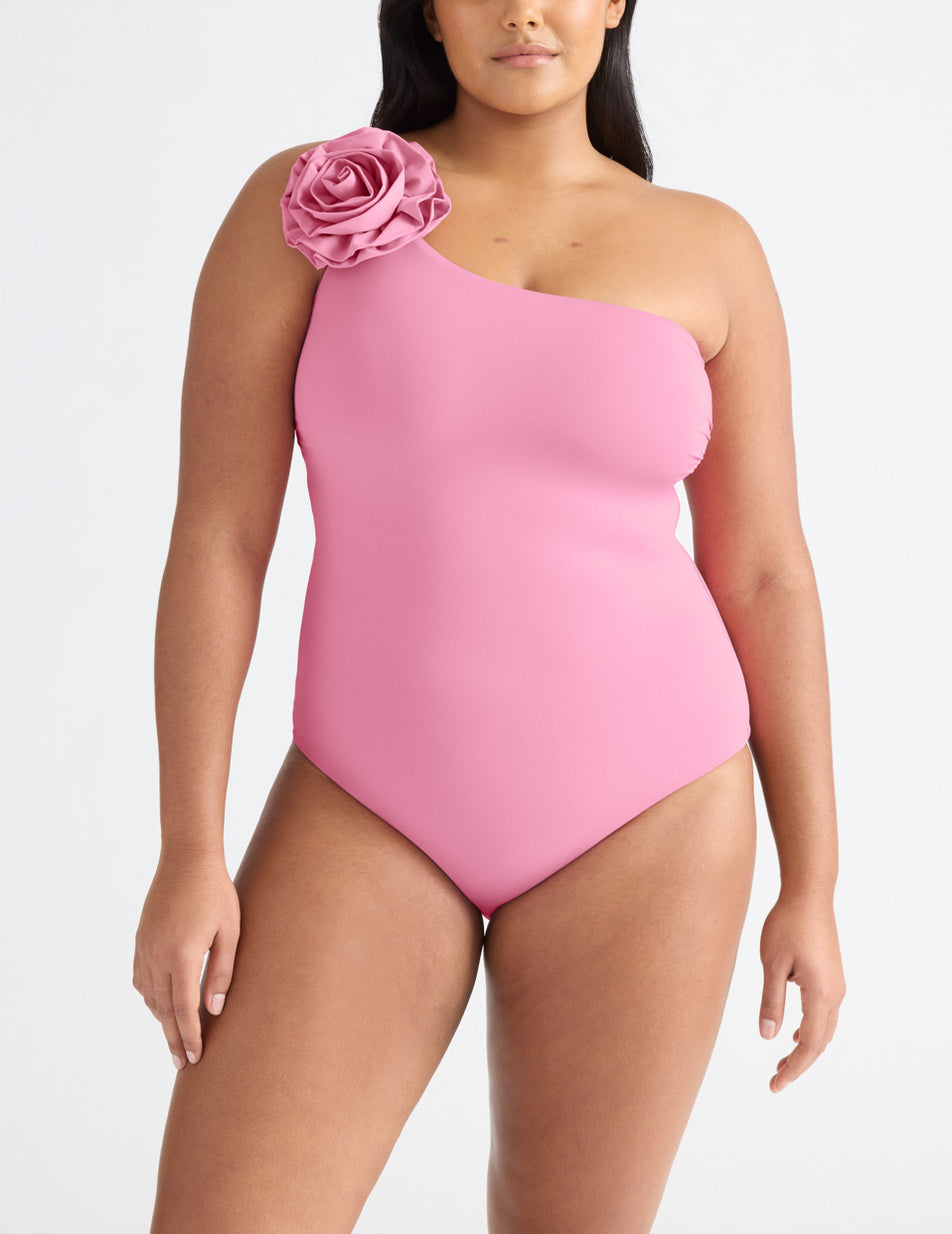 Knix Rosette Swimsuits Pink | PTZAKH-892