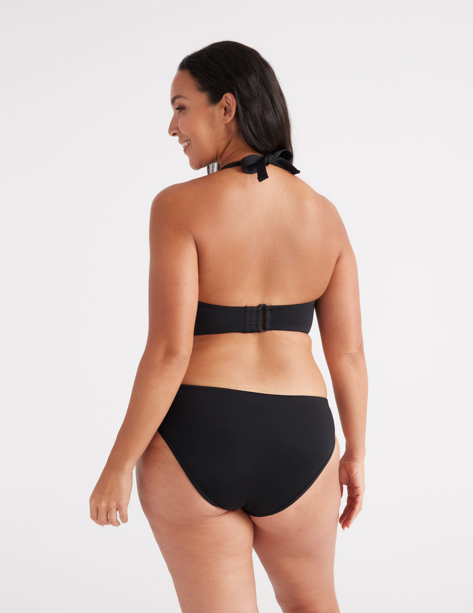 Knix Sculpt Bandeau Bikini Black | APQGVX-426