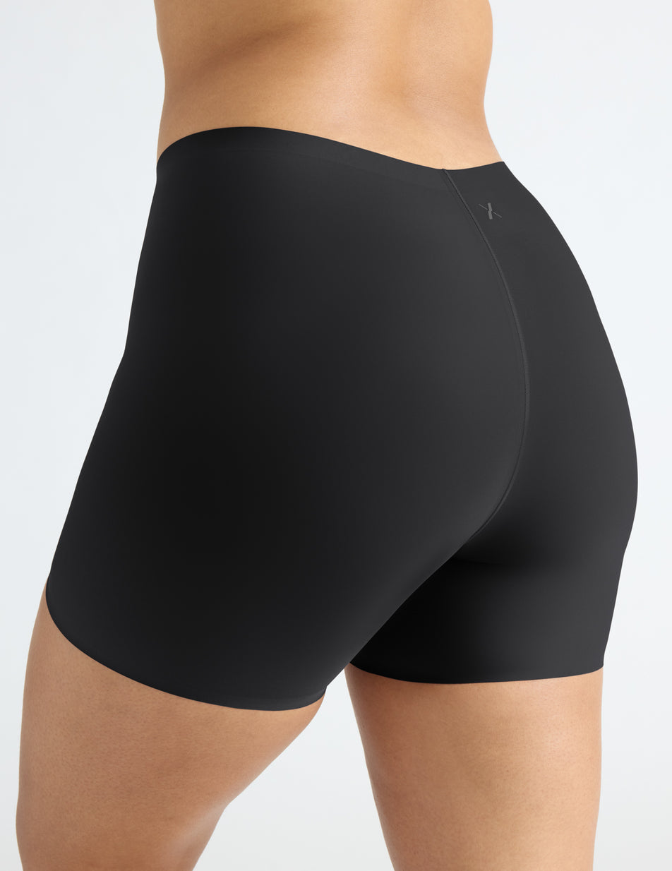 Knix Shortie Thigh Saver® 4 Shorts Black | QWGEAH-619