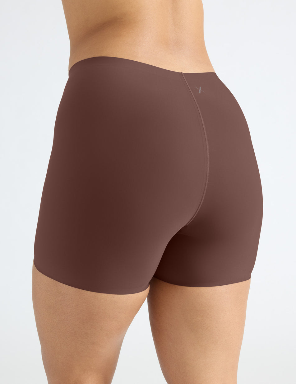 Knix Shortie Thigh Saver® 4 Shorts Brown | MGPFNK-075