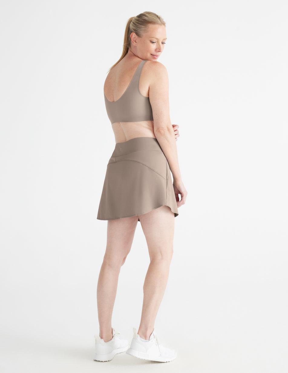 Knix Sport Skort Skirts Beige | ENYBJM-907