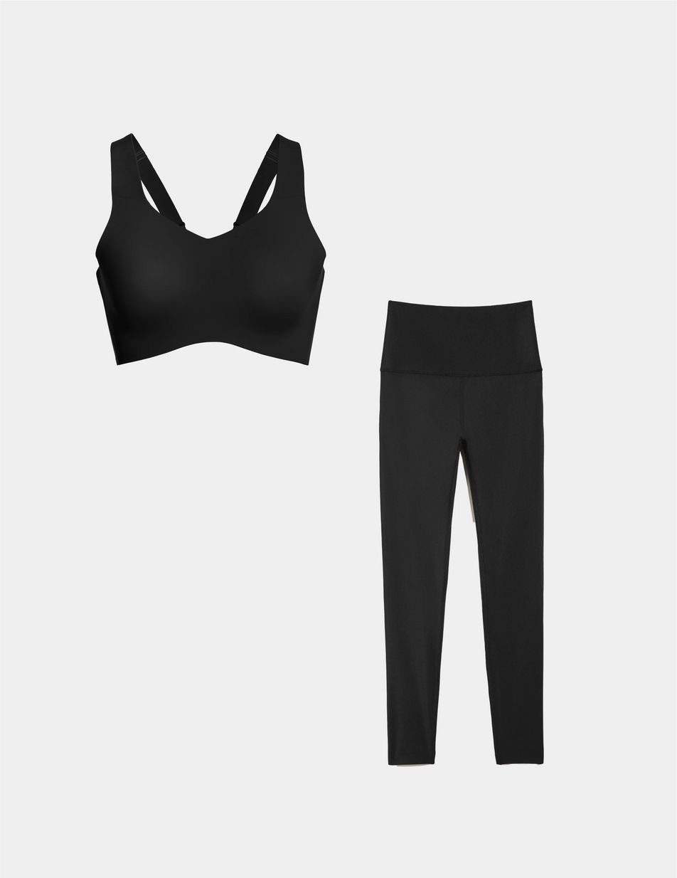 Knix Sports Bras Black | VAQXJY-831