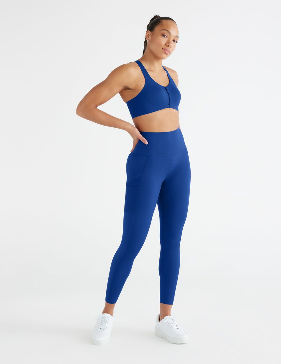 Knix Stashable High Rise Legging Blue | LRBYQS-637