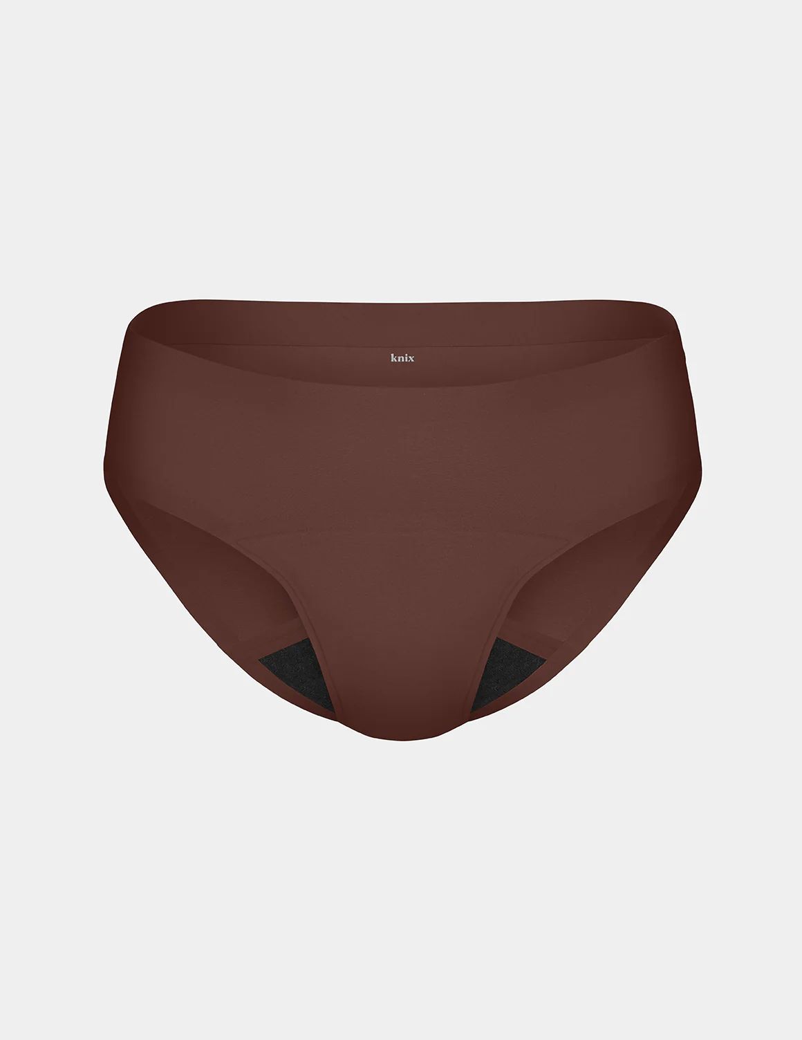 Knix Super Leakproof® No-Show Bikini Bottoms Chocolate | RBPTGM-215