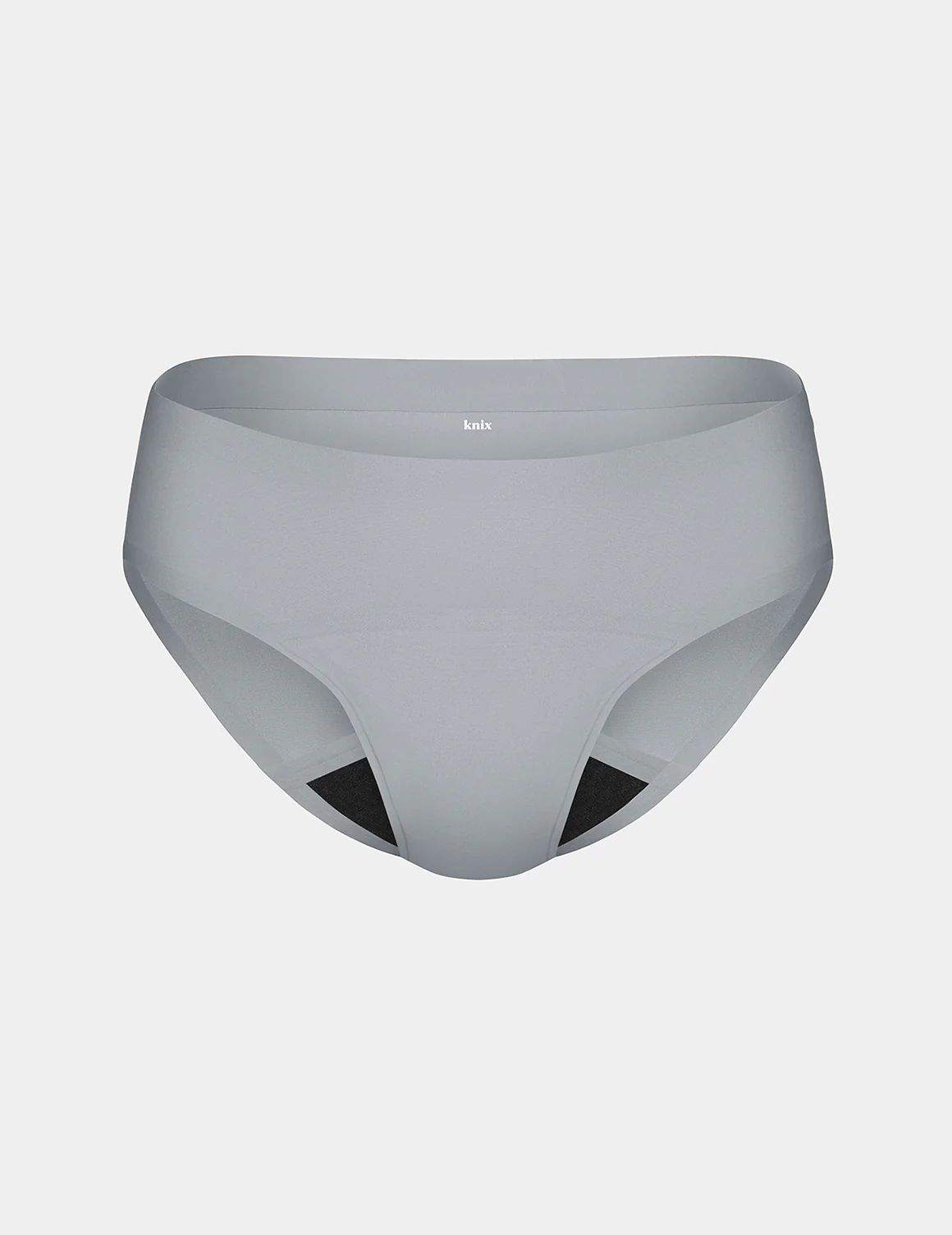 Knix Super Leakproof® No-Show Bikini Bottoms Grey | CIGWUX-024