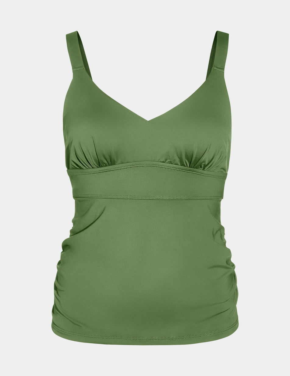 Knix Tankini Tops Green | KRDEOV-609