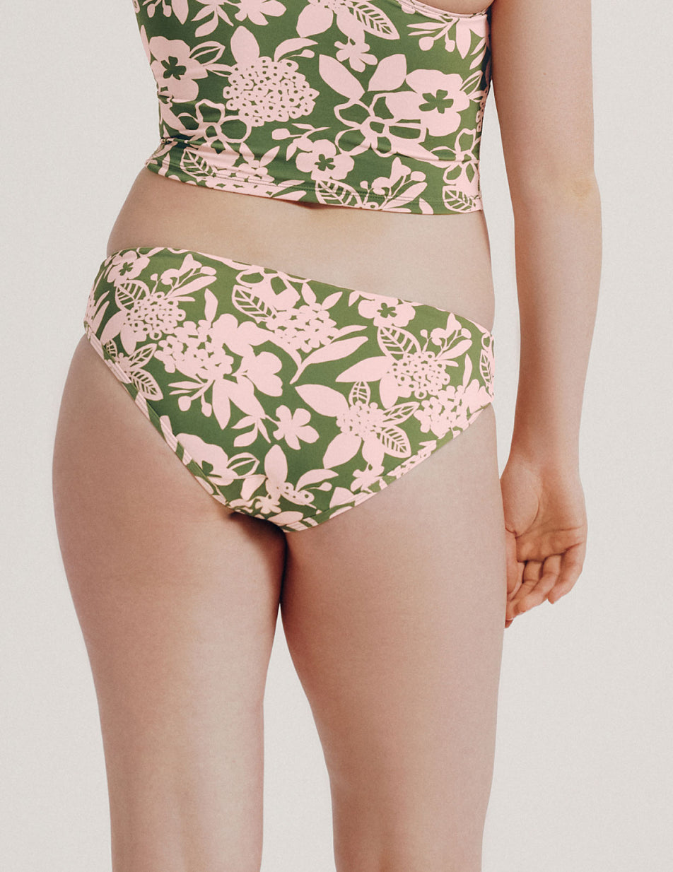 Knix Teen Period Swim Bikini Bottoms Green | CTYZGW-298