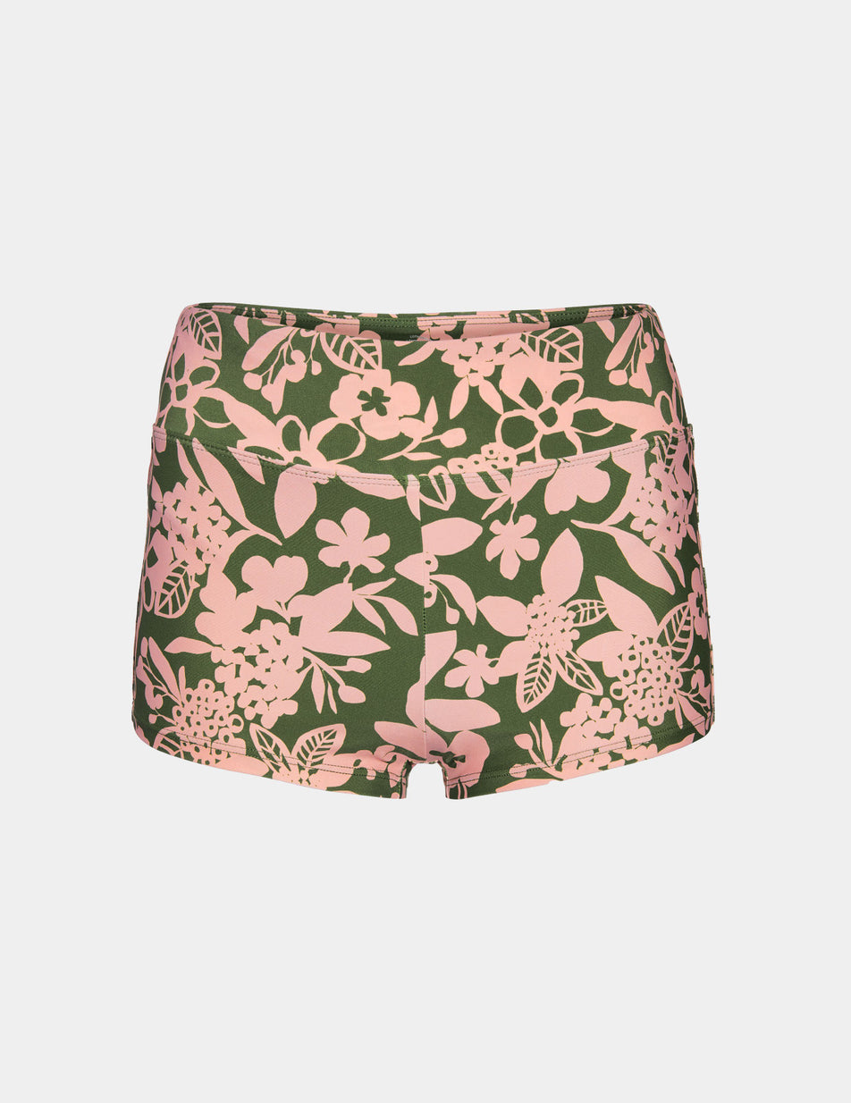 Knix Teen Period Swim Shorts Flower | BXOFTI-563