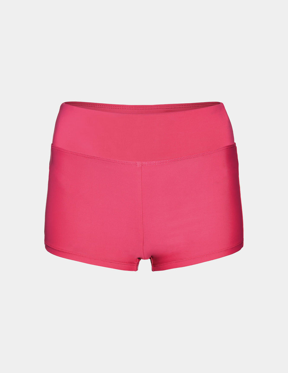 Knix Teen Period Swim Shorts Fuchsia | QZAOWV-950