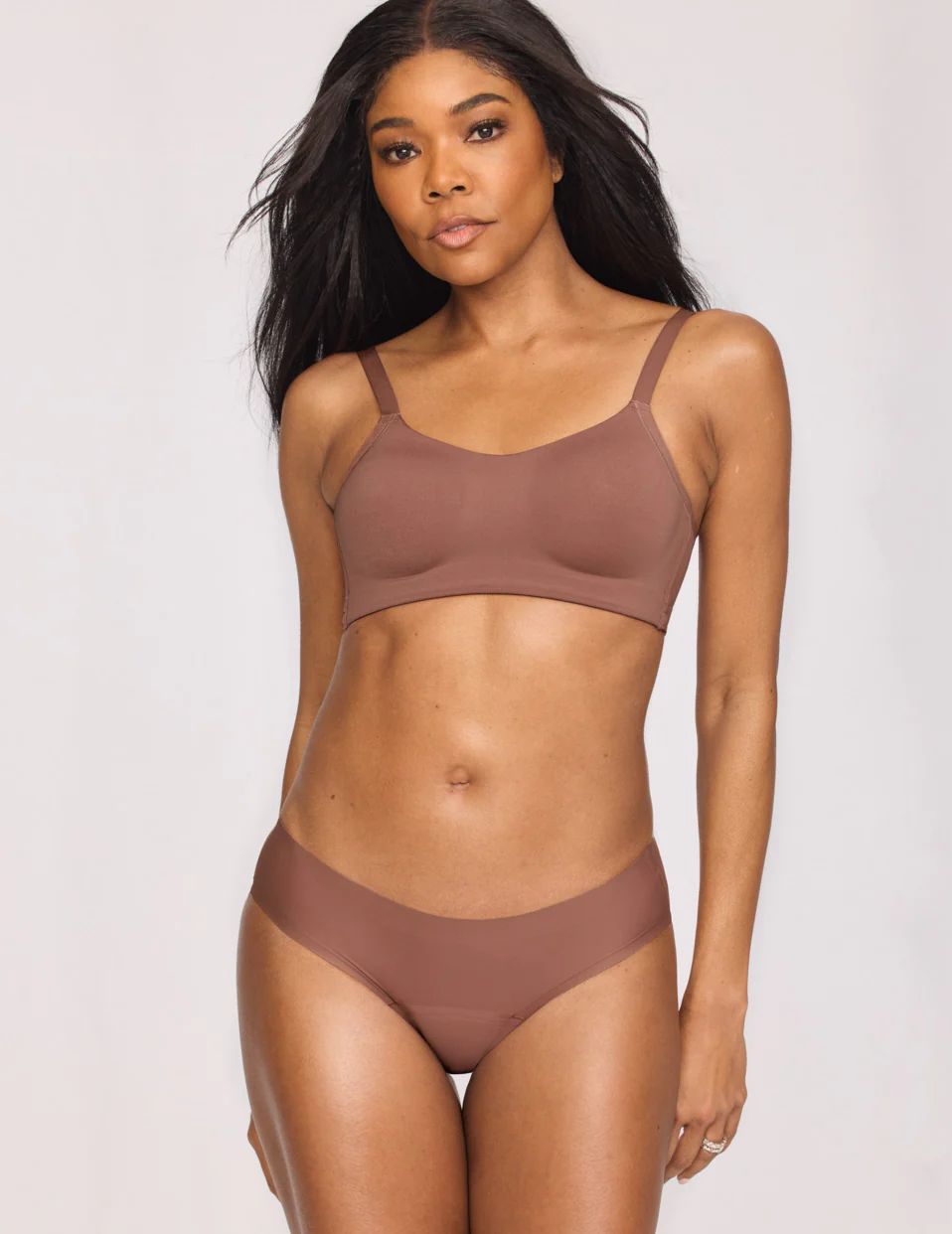 Knix The One&Only Scoop™ Bras Brown | WLBQZV-469