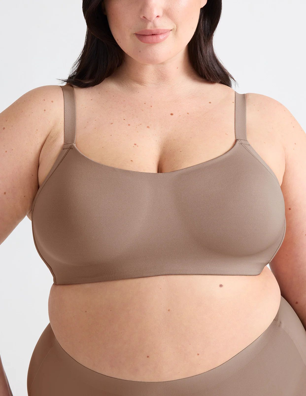 Knix The One&Only Scoop™ Bras Coffee | SWUPKC-260