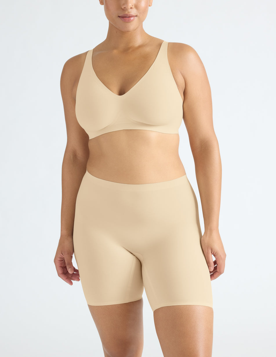 Knix Thigh Saver® 6 Shorts Beige | FOTWIY-926