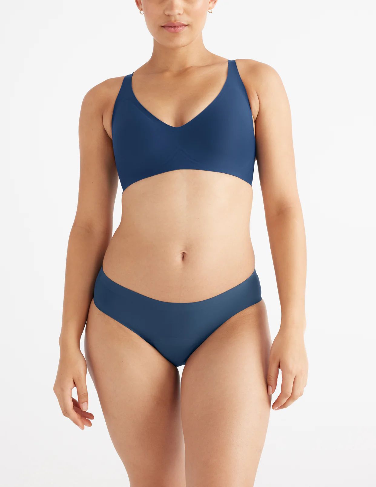 Knix Ultra Leakproof Zones Bikini Bottoms Blue | HAMGWS-976