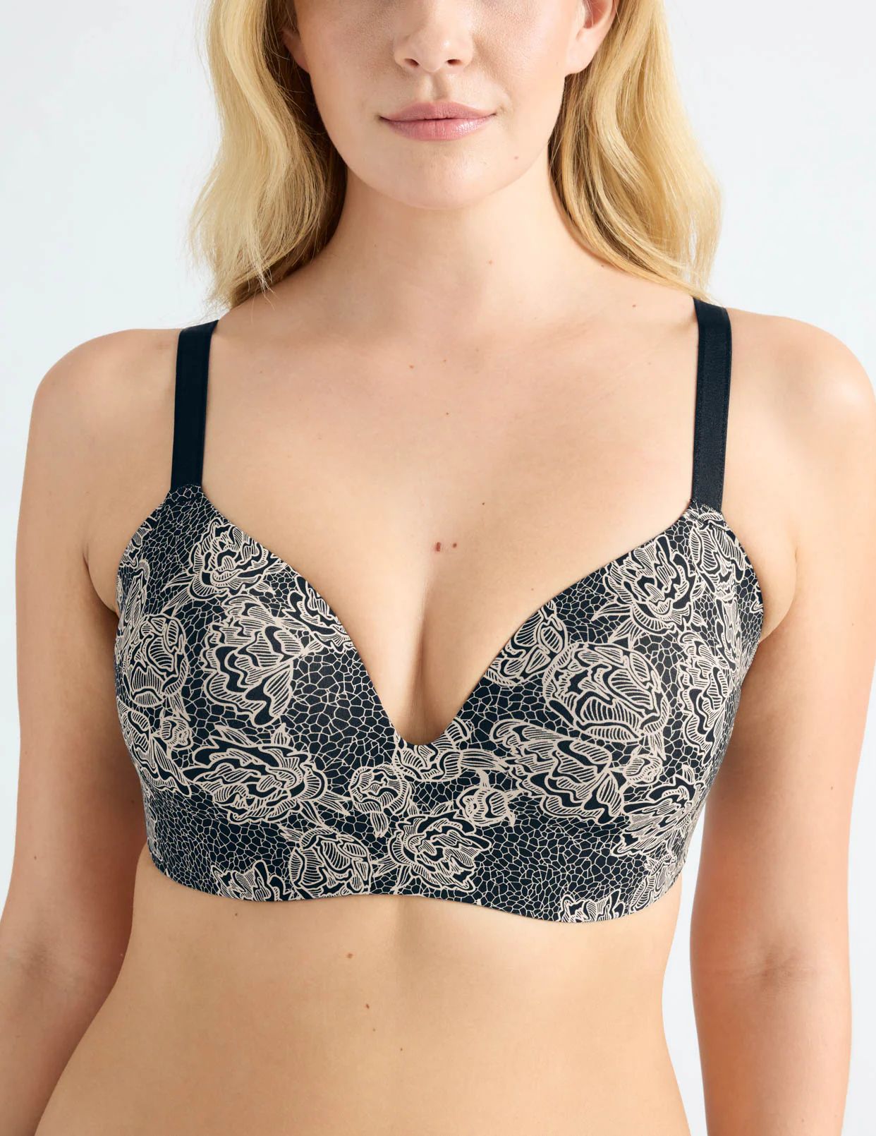 Knix WingWoman Contour Bras Black | RFPNSU-961